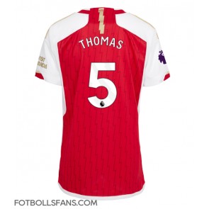 Arsenal Thomas Partey #5 Replika Hemmatröja Damer 2023-24 Kortärmad
